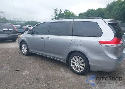 2012 Toyota Sienna Le 7 Passenger из США, поврежденный, VIN 5TDJK3DC0CS043355